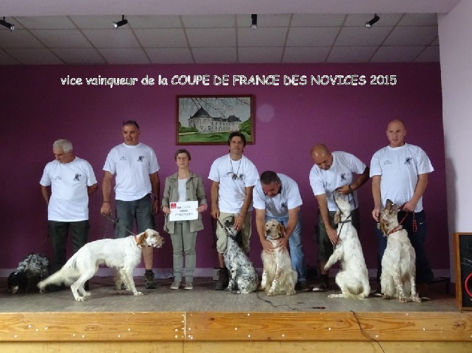 des Berges Du Sabo - Vice vainqueur de la  coupe de FRANCE DES NOVICES 2015